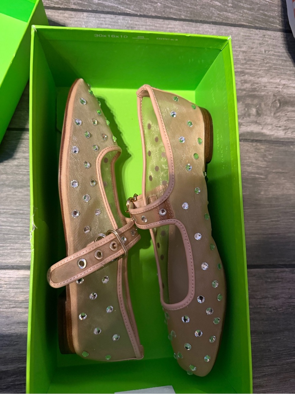 NIB Sam Edelman Women's Michaela Mary Jane Flat Vintage Pink - Picture 2 of 4